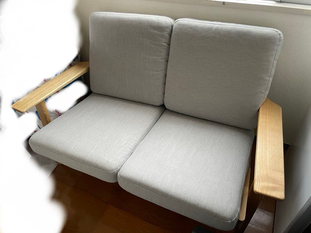 送料込み　ハンス・J・ウェグナー GE290 リプロダクト 2人掛けソファ