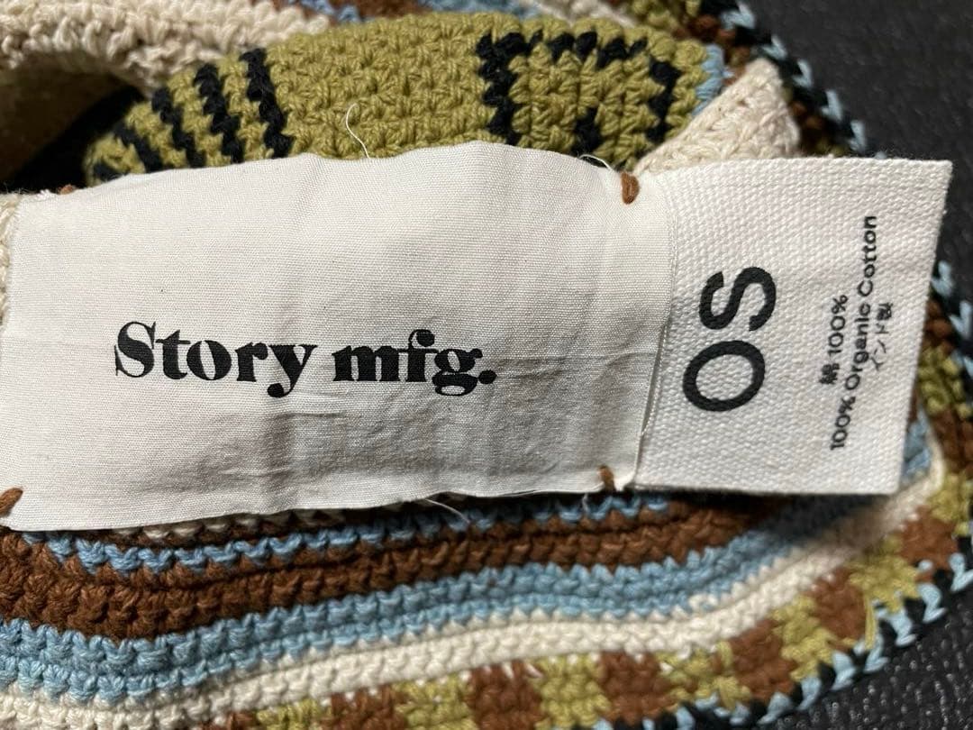 帽子 STORY mfg \"BREW HAT / OLIVE BUTTERFLY\"