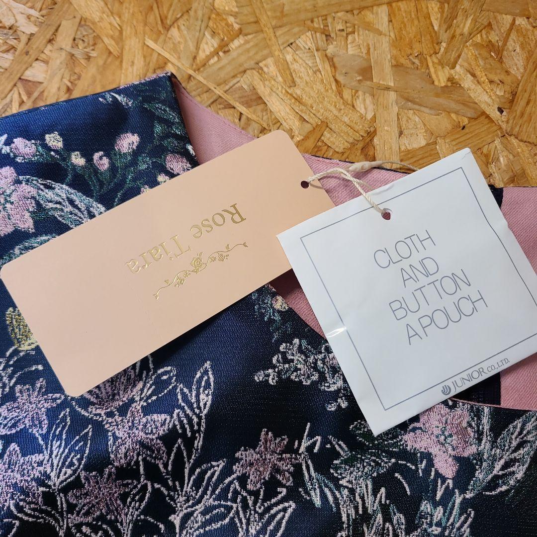 ROSE TIARA 花柄 ノースリーブ ワンピース タグ付き 46