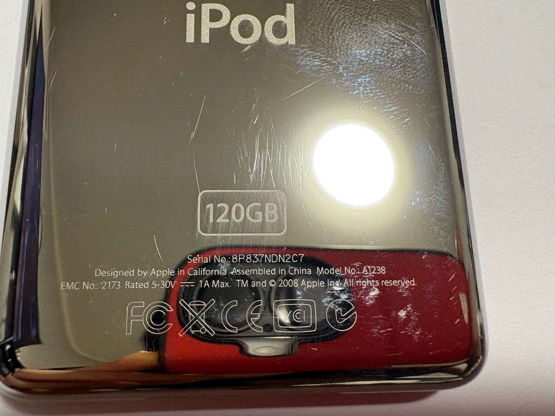 Apple iPod classic 120GB ブラック　6.5世代