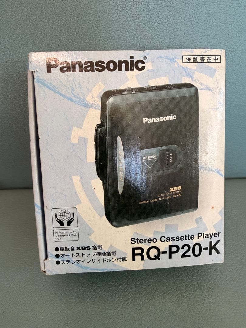 D[新品] Panasonic カセットプレーヤー RQ-P20-K