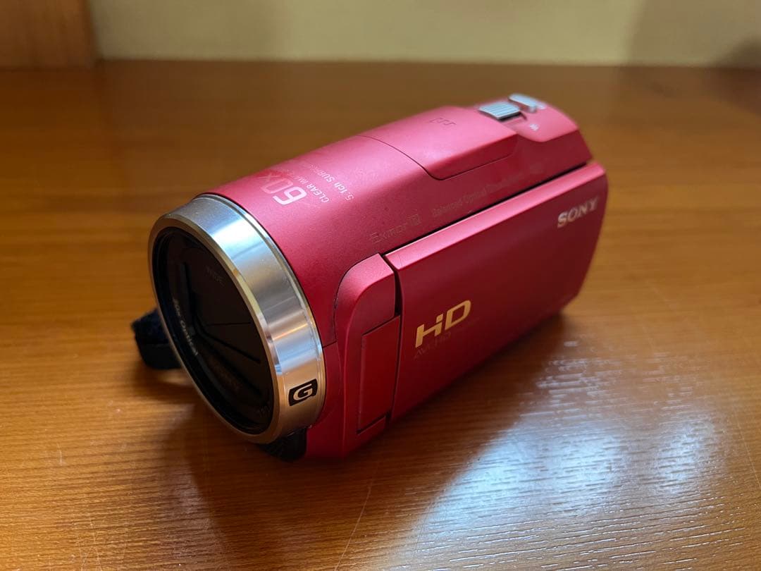 SONY HDR-CX680 レッド ビデオカメラ