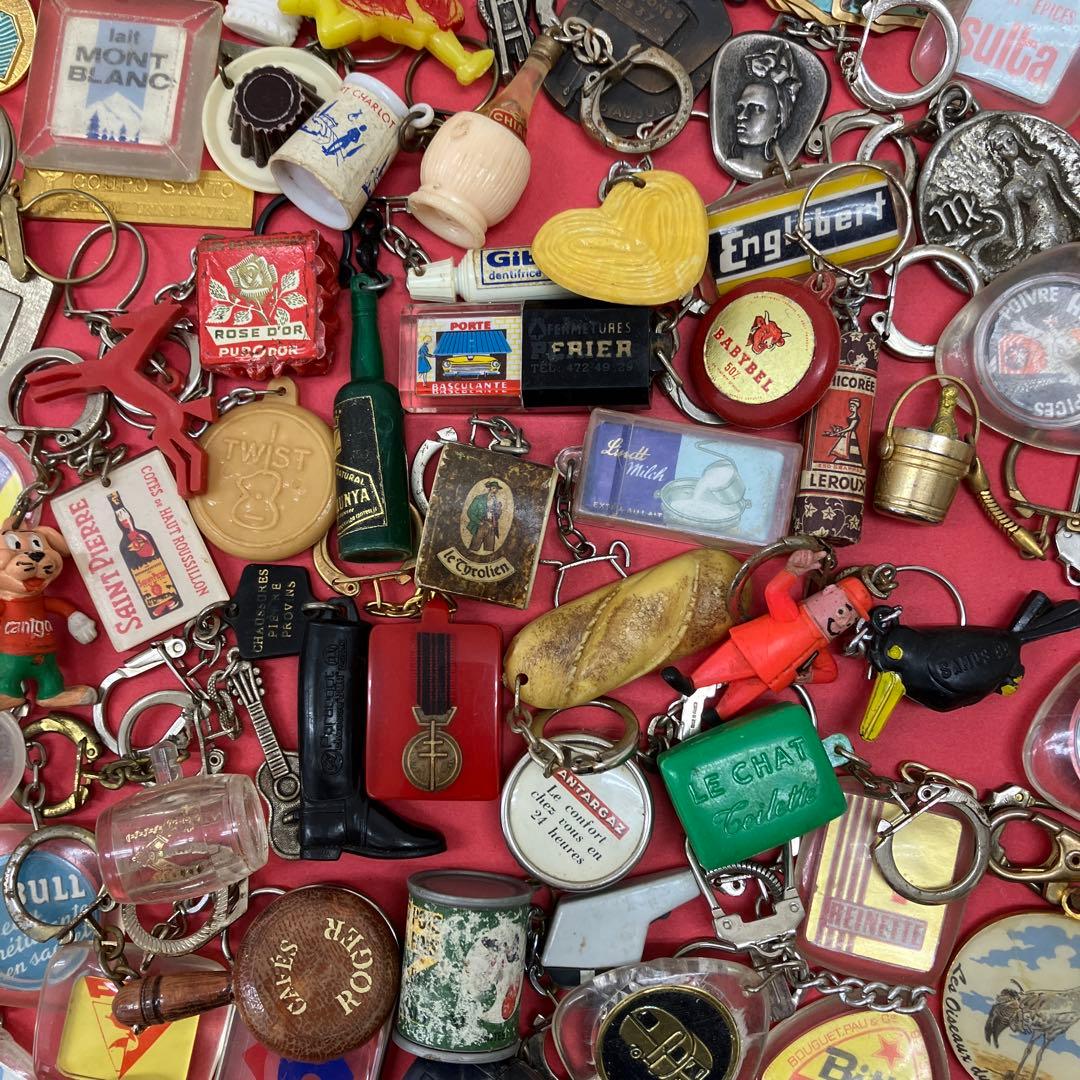 フランス雑貨★フレンチキーホルダー大量100個セット①★フレンチパブ