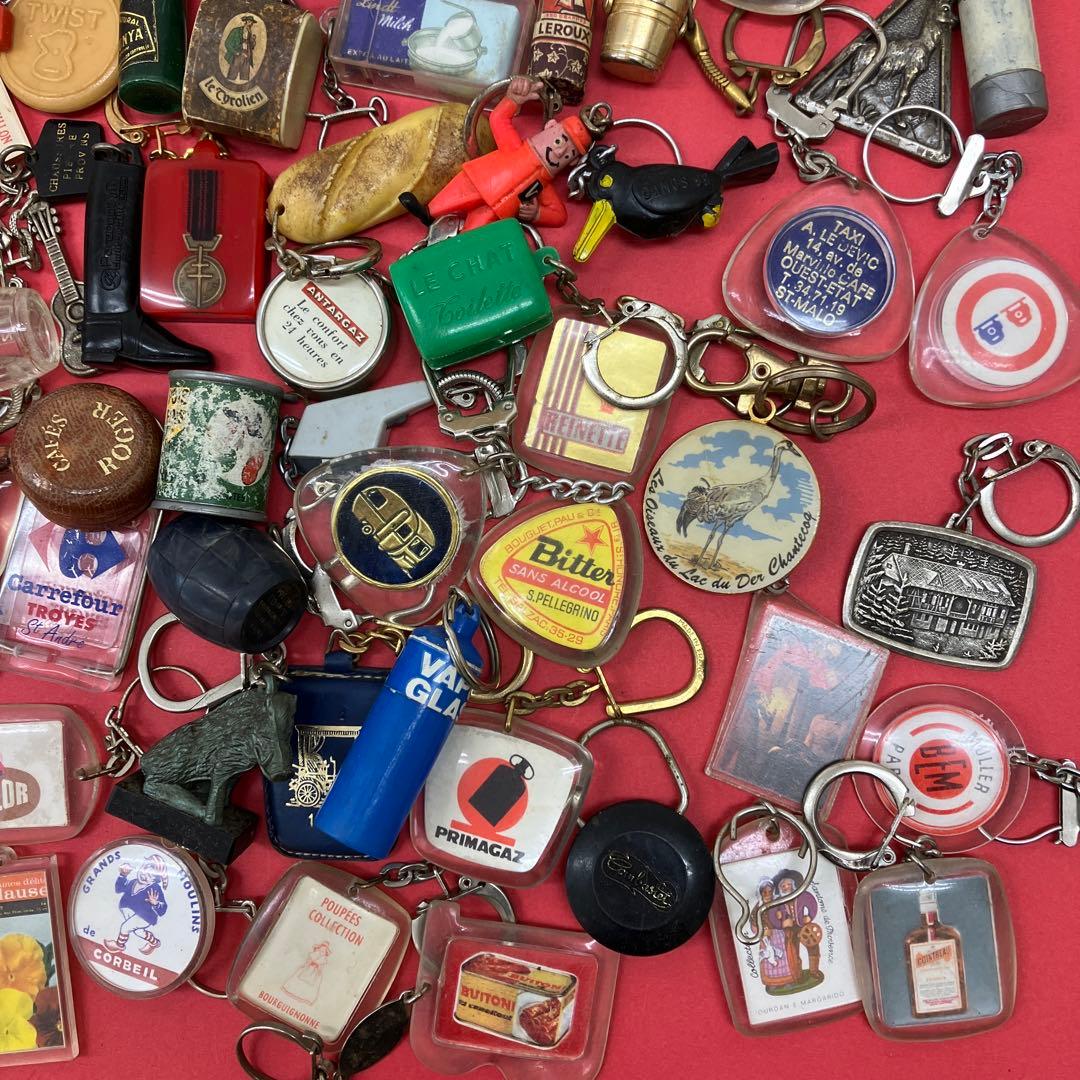 フランス雑貨★フレンチキーホルダー大量100個セット①★フレンチパブ