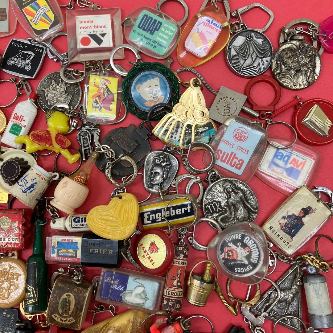 フランス雑貨★フレンチキーホルダー大量100個セット①★フレンチパブ