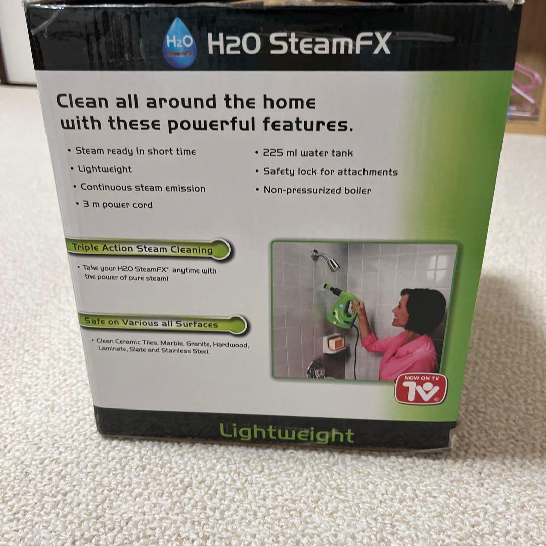 H2OスチームFX8点デラックスセット➕専用クリーニングセット