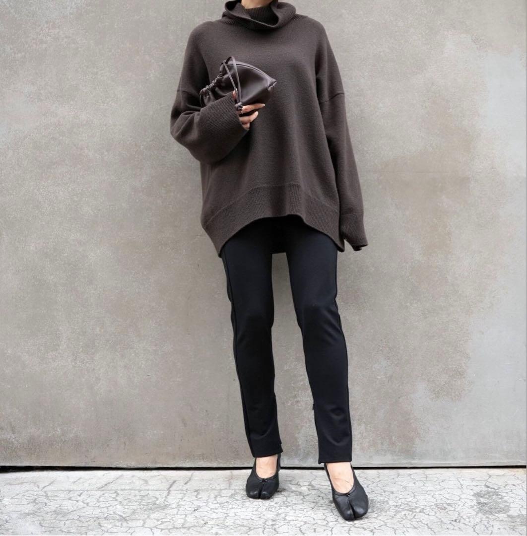 ドゥーズイェムクラス　zip leggings pants