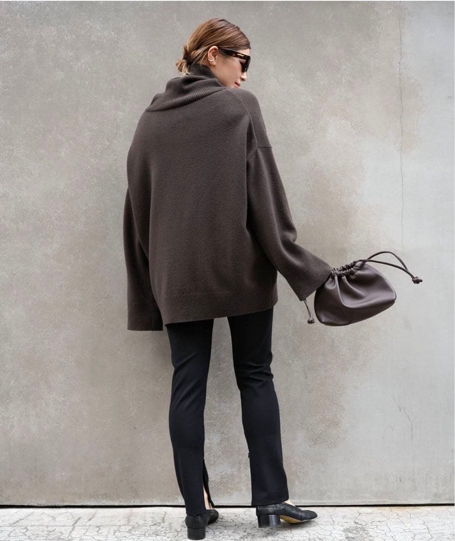 ドゥーズイェムクラス　zip leggings pants