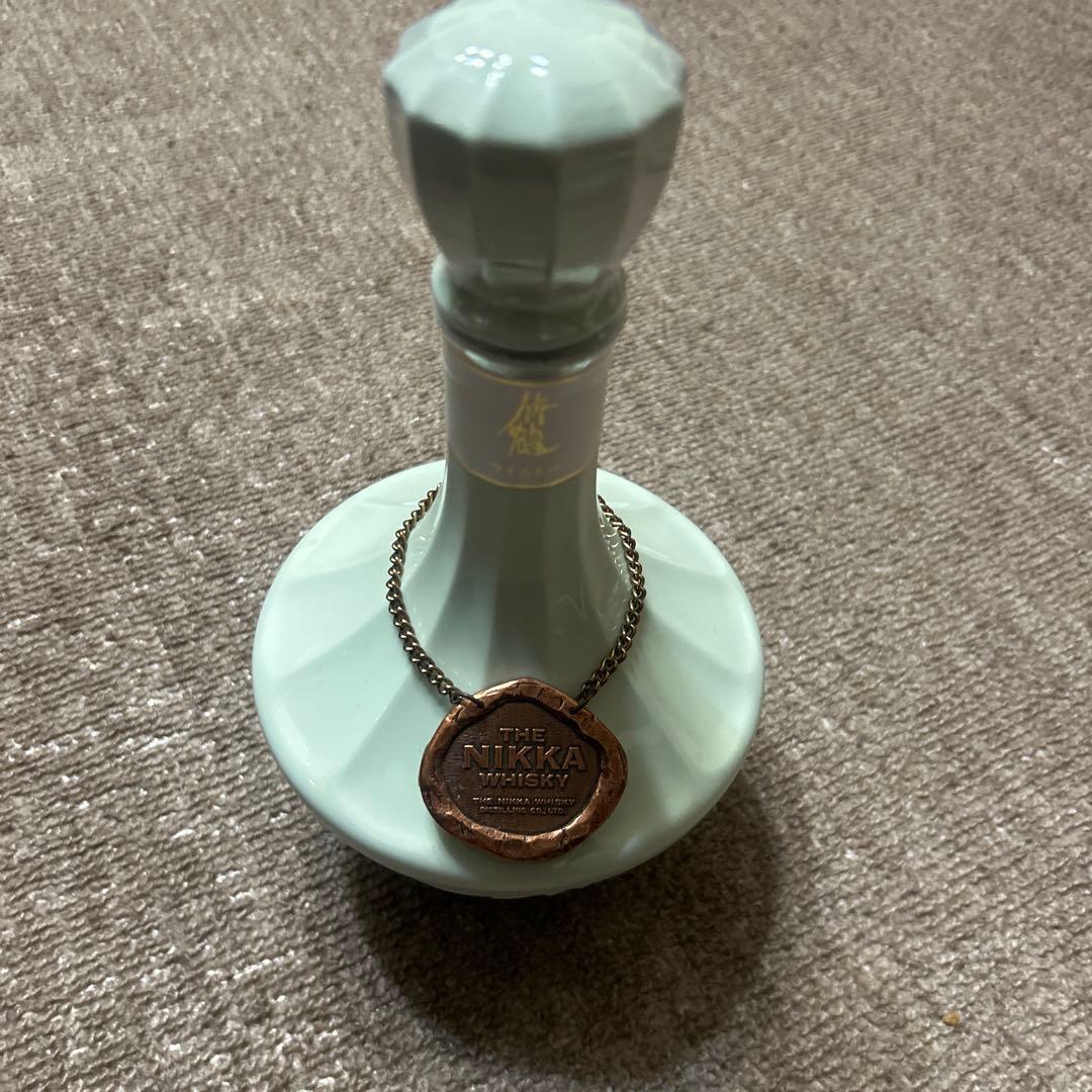 NIKKA ウイスキー 陶器製ボトル　竹鶴