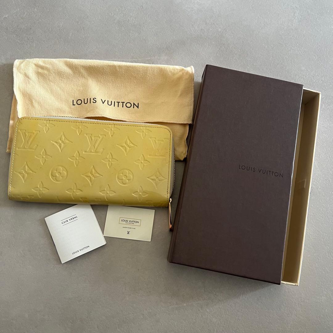 Louis Vuitton 長財布 モノグラム ヴェルニ エナメル