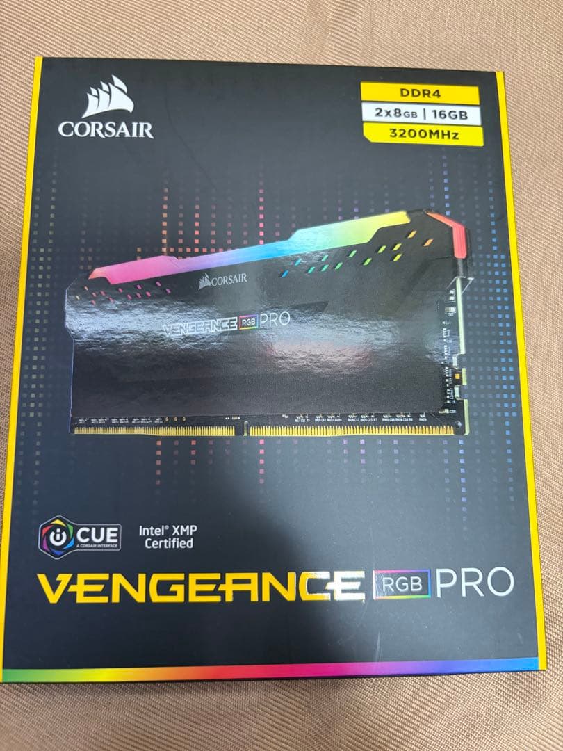 CORSAIR VENGEANCE RGB PRO DDR4 8G×2