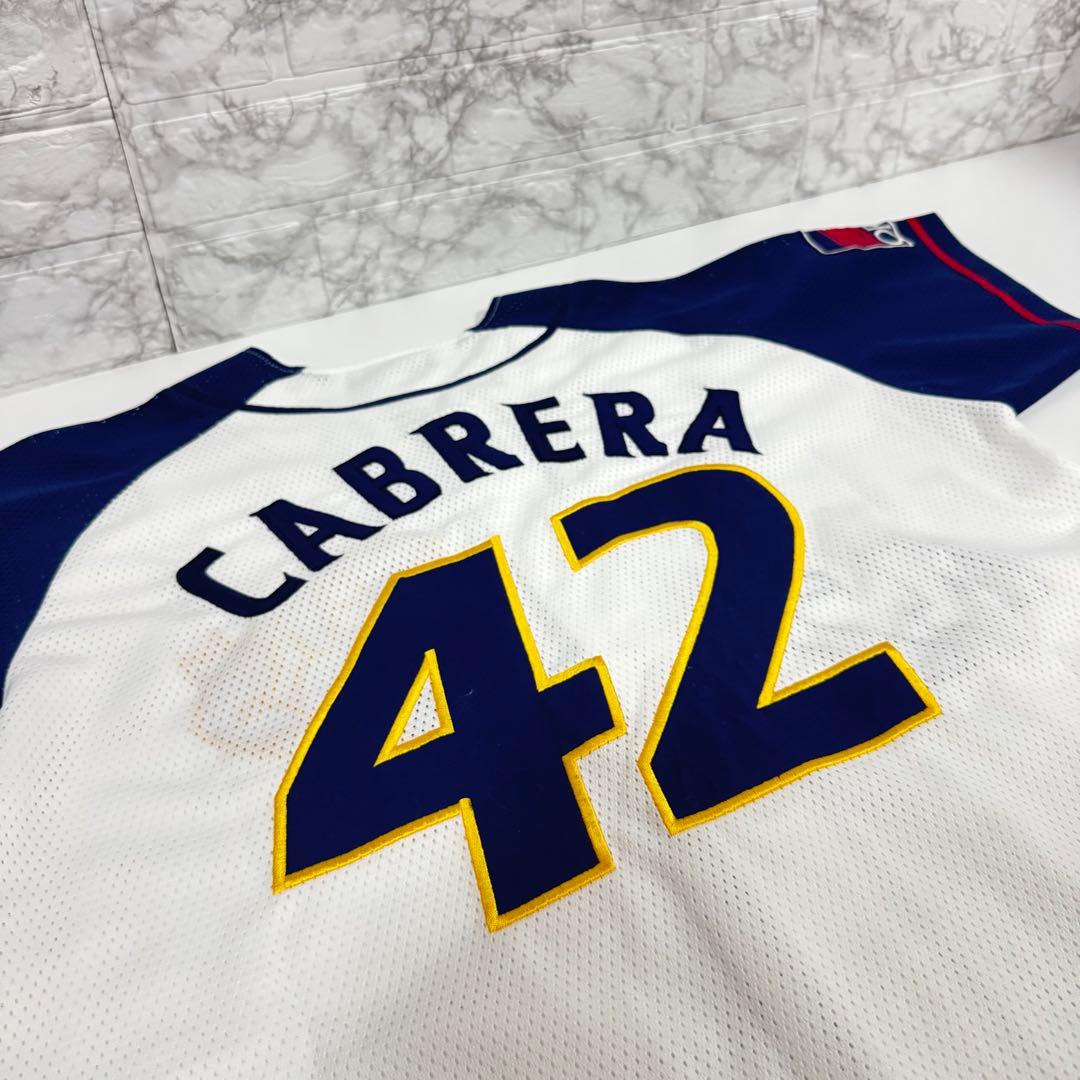 激レア　カブレラ　42 ユニフォーム　刺繍　オリックス　販売終了　入手困難