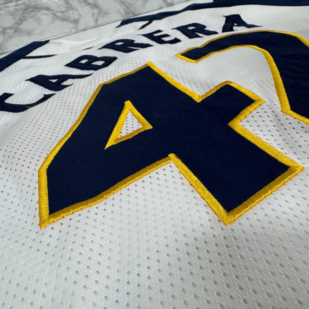 激レア　カブレラ　42 ユニフォーム　刺繍　オリックス　販売終了　入手困難