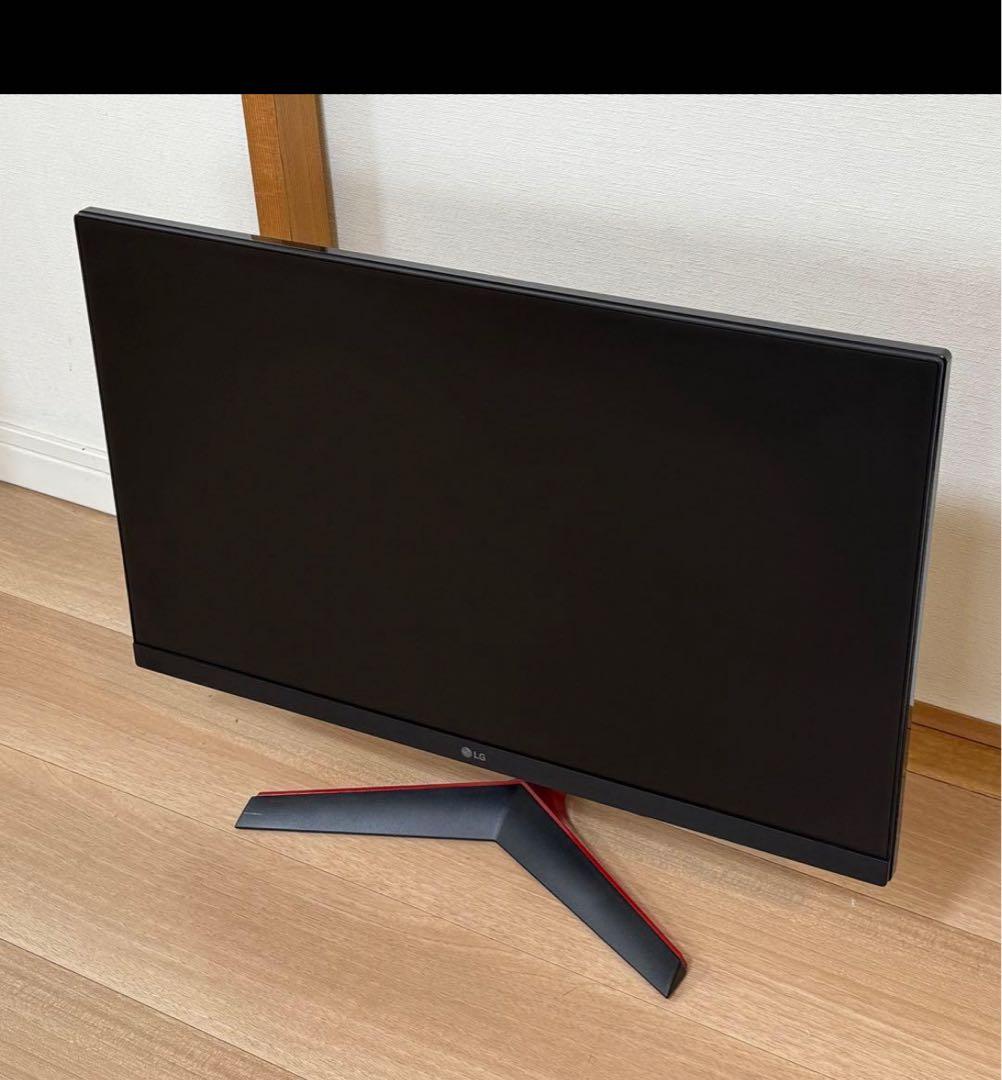 LG 24gn 600bk ゲーミングモニター LED 24インチ　全部付き