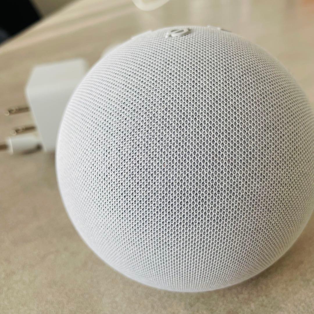 【美品】Echo Dot with clock第5世代 ホワイト