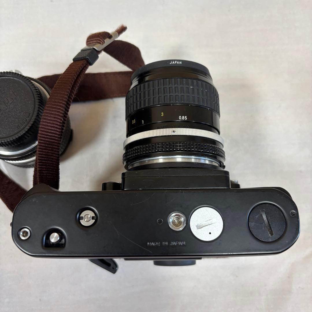 ジャンク　Nikon F3 一眼レフカメラ レンズ2本付き