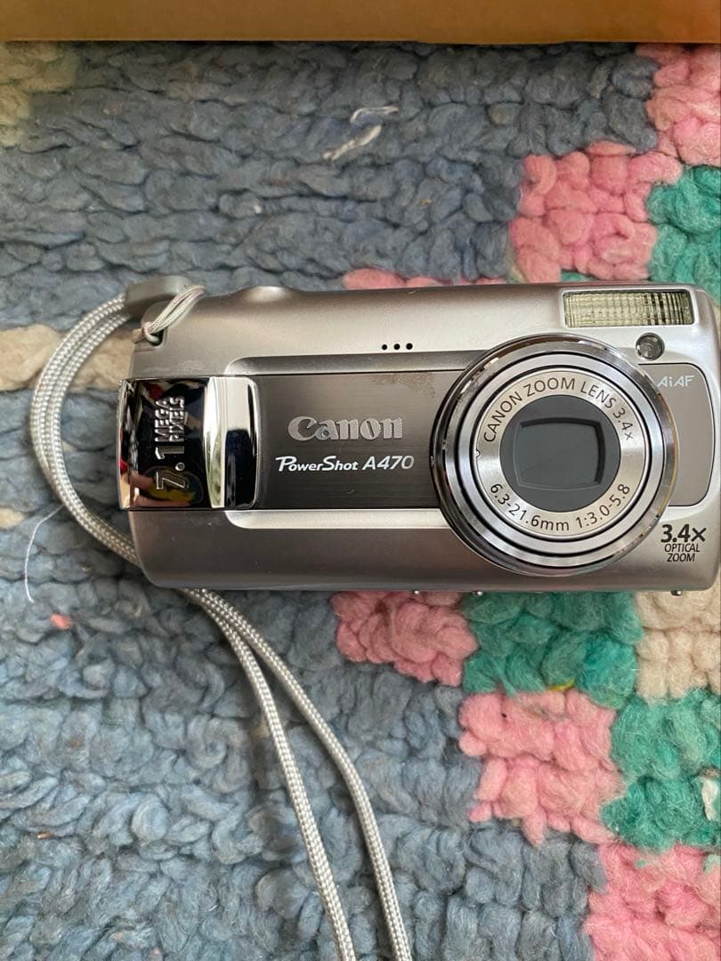 Canon PowerShot A470 コンパクトデジタルカメラ