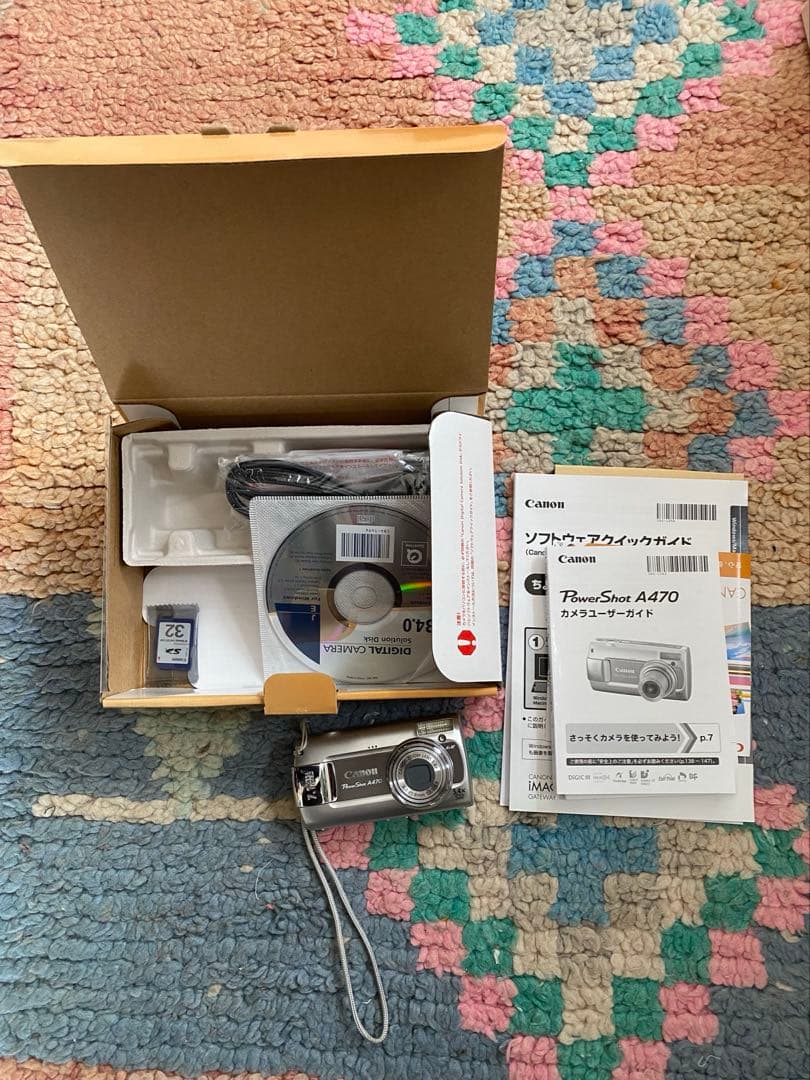 Canon PowerShot A470 コンパクトデジタルカメラ