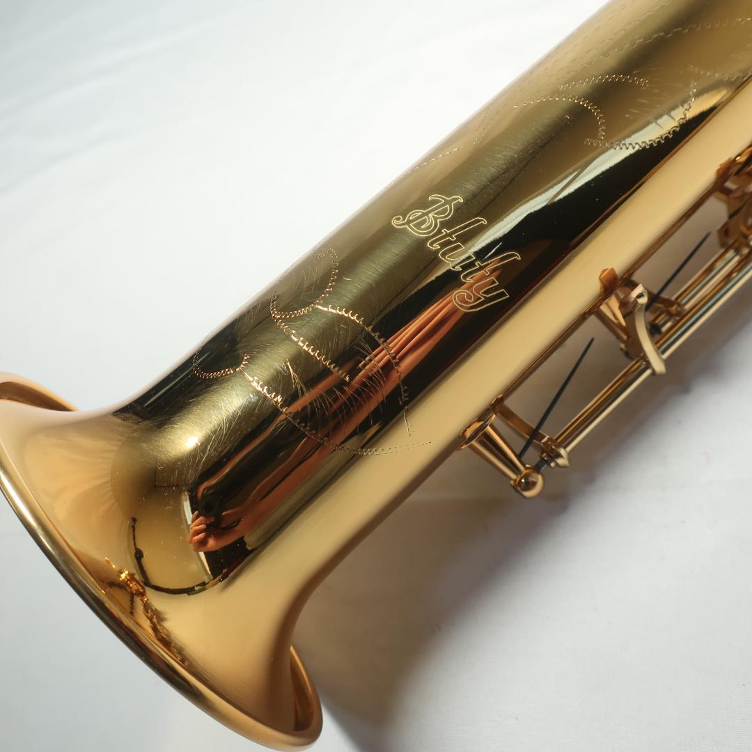 美品 Btuty ソプラノ サックス B♭ストレートタイプ ケース付