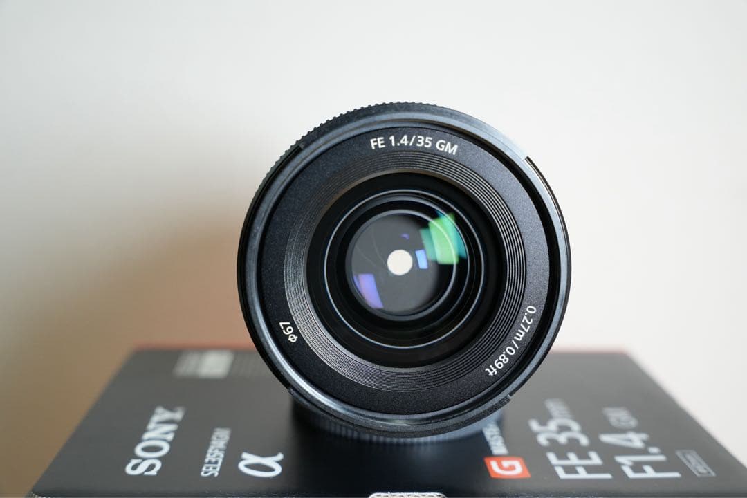 美品 SONY ソニー FE35mm F1.4 GM