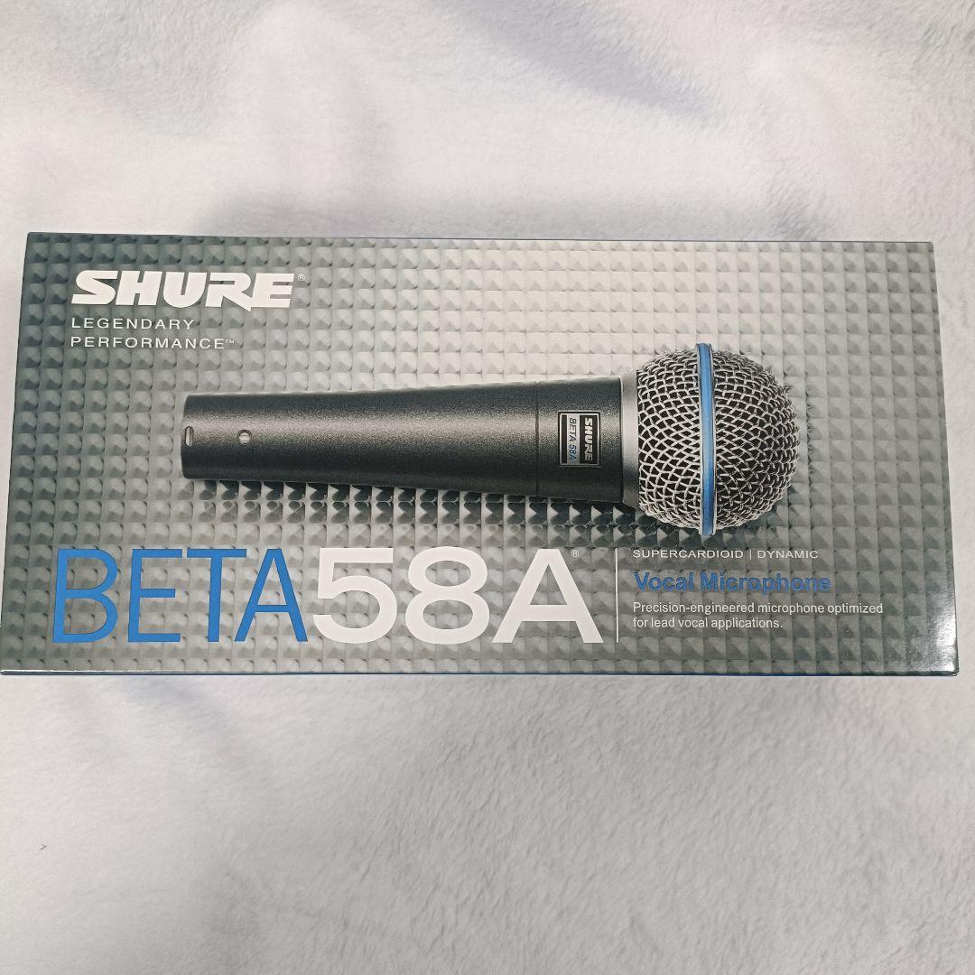 【新品未使用】 ダイナミックマイク SHURE (シュアー)　BETA58A
