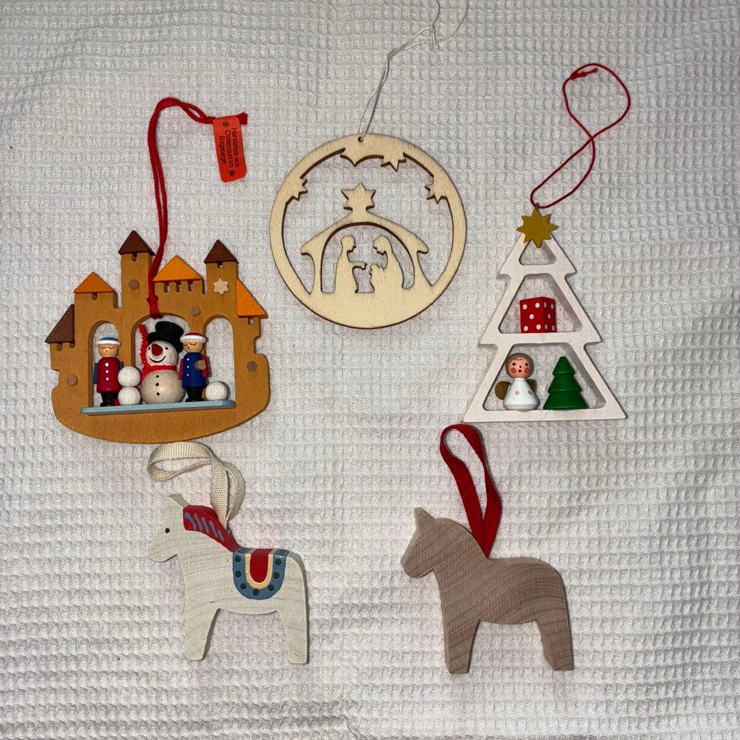 クリスマスオーナメント　金の星（大） アルビンプライスラー 白樺 イッタラ