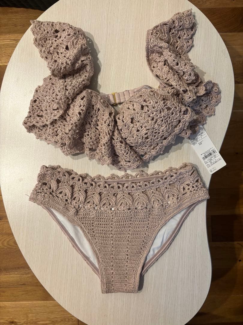 rienda 水着　新作・新品未使用タグ付★L/PNK・XS<完売品>