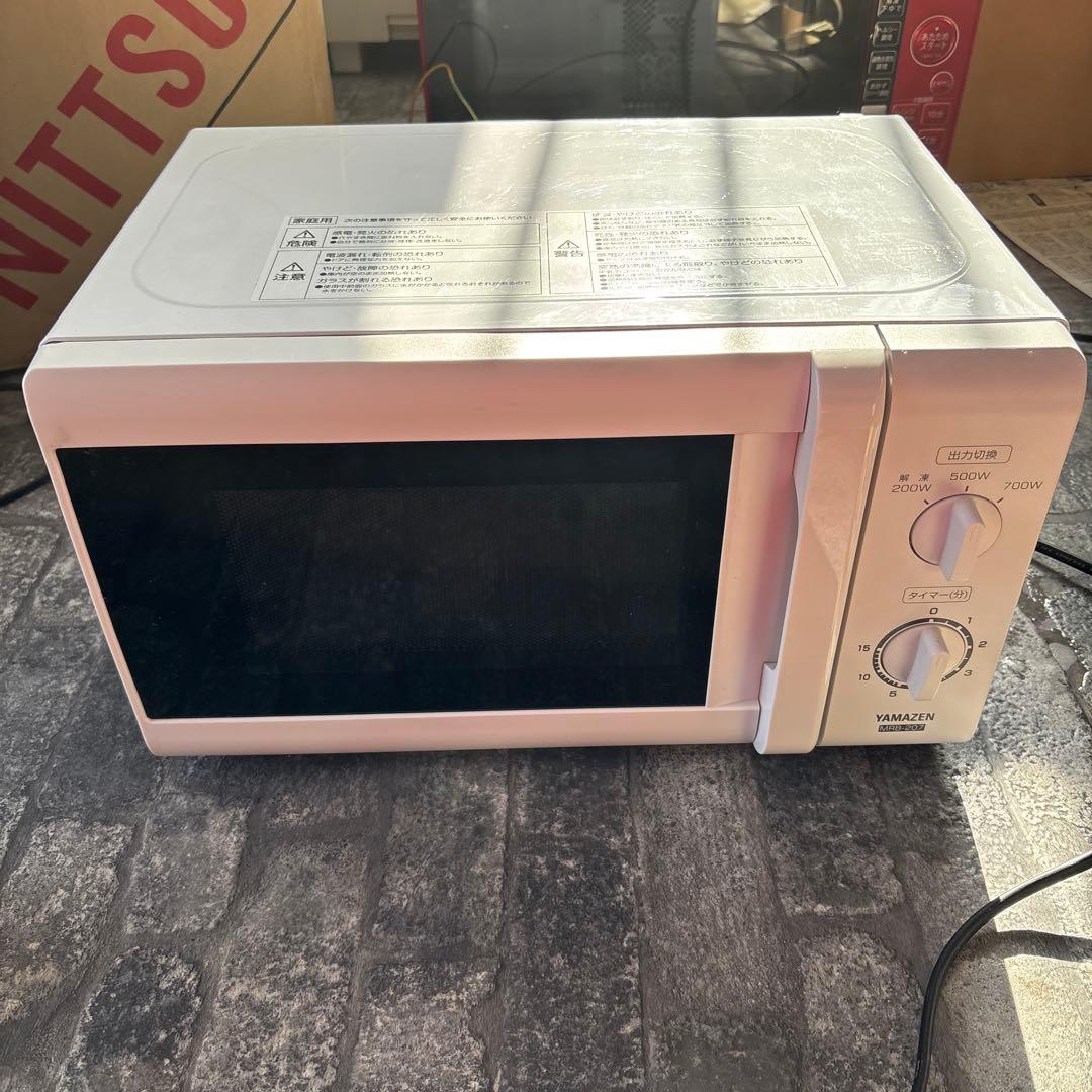 YAMAZEN 単機能電子レンジ ホワイト　20年製