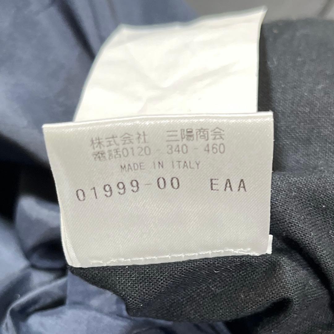 【美品】エンメティ×マッキントッシュ　切替　ジャケット　レザー　デニム　L