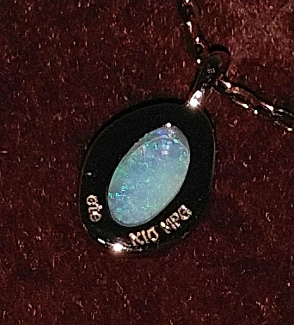 【専用】ete　ミストピンク　K10MPG オパールネックレス