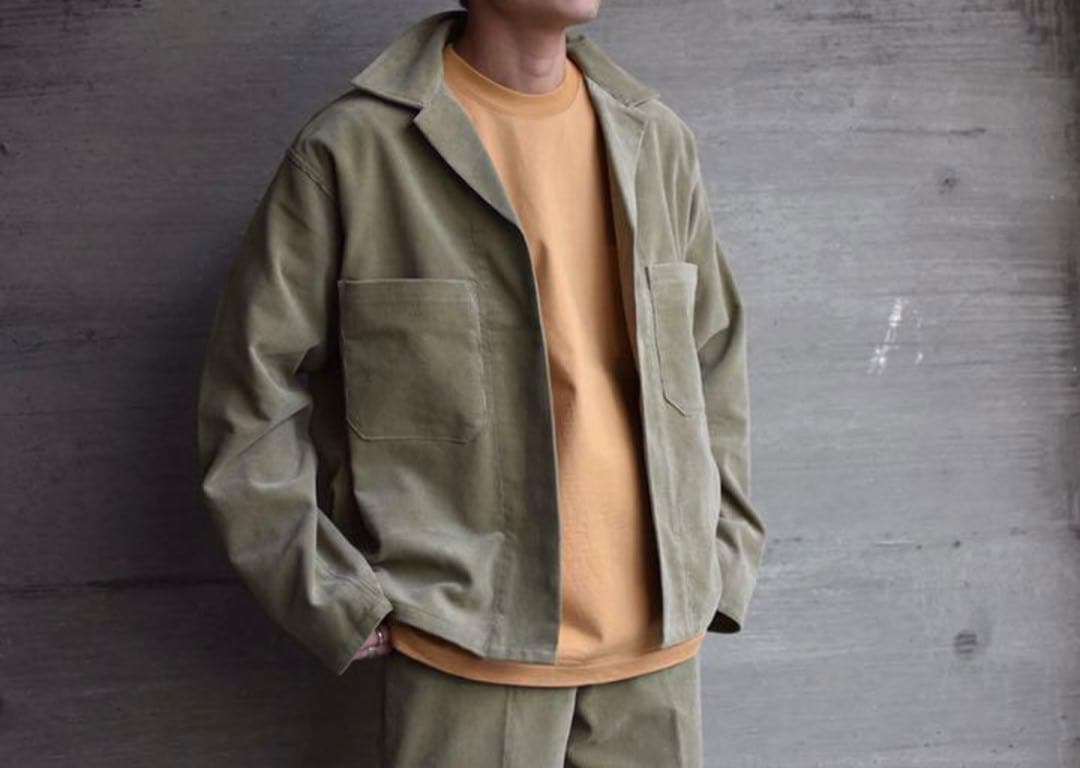 ジャケット・アウター AURALEE Washed Corduroy Shirts Jacket