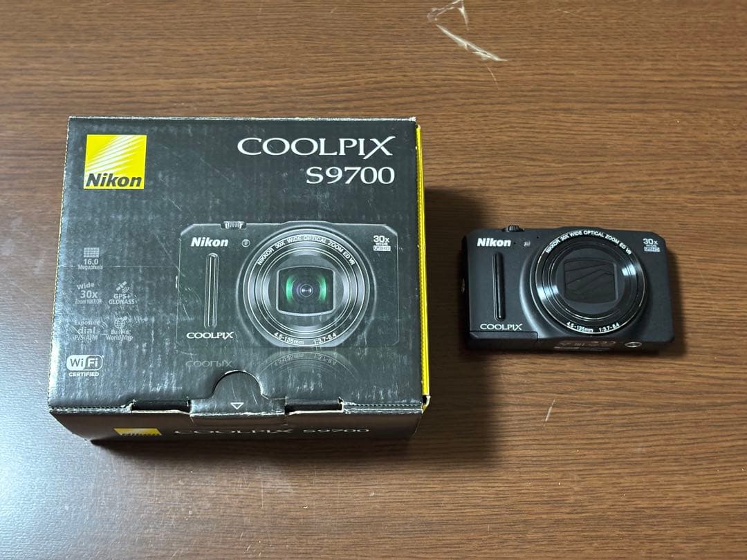 Nikon COOLPIX S9700 ブラック 動作確認済み 完品 良品