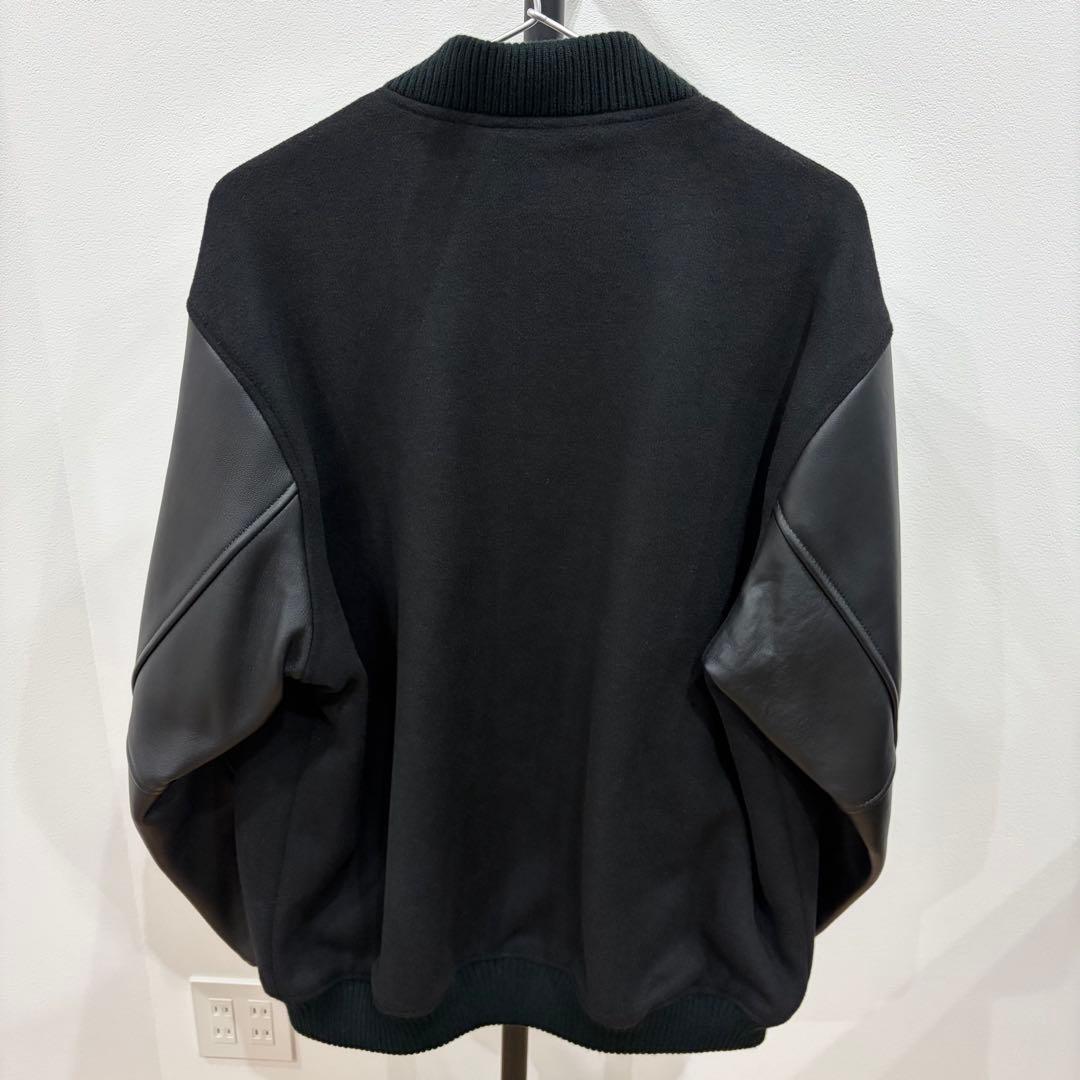 URBAN RESEARCH レザースタジャン ブラック L