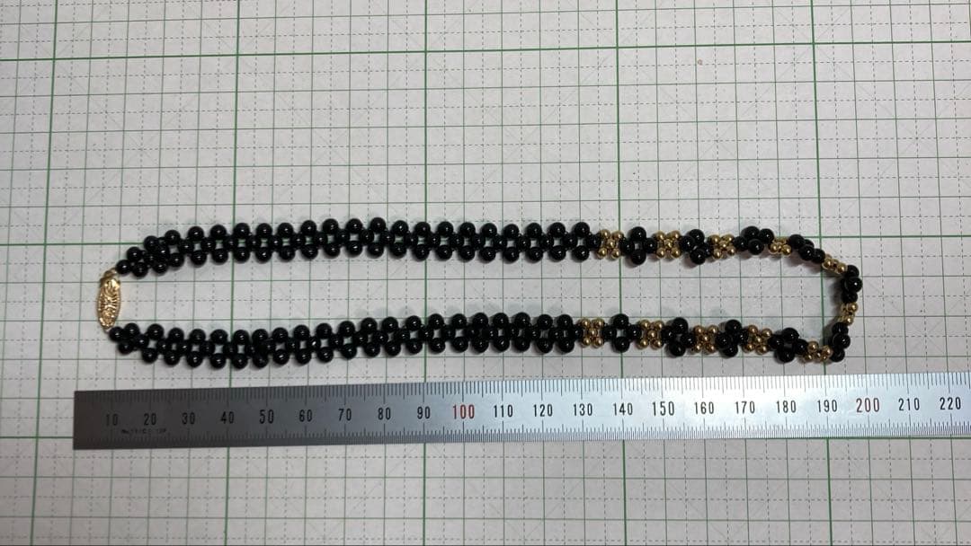 黒珊瑚　14金　ネックレス