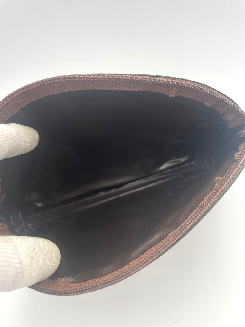 美品 BURBERRY バーバリー クラッチバッグ ノバチェック シャドーホース