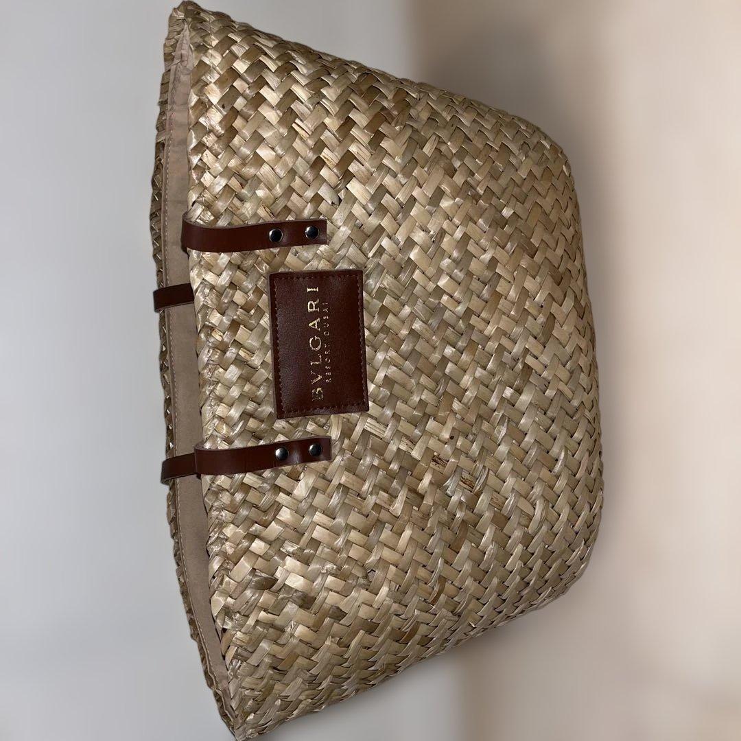 【希少品】BVLGARI かごバック　ホテル&リゾート　ドバイ限定品　付属品2点