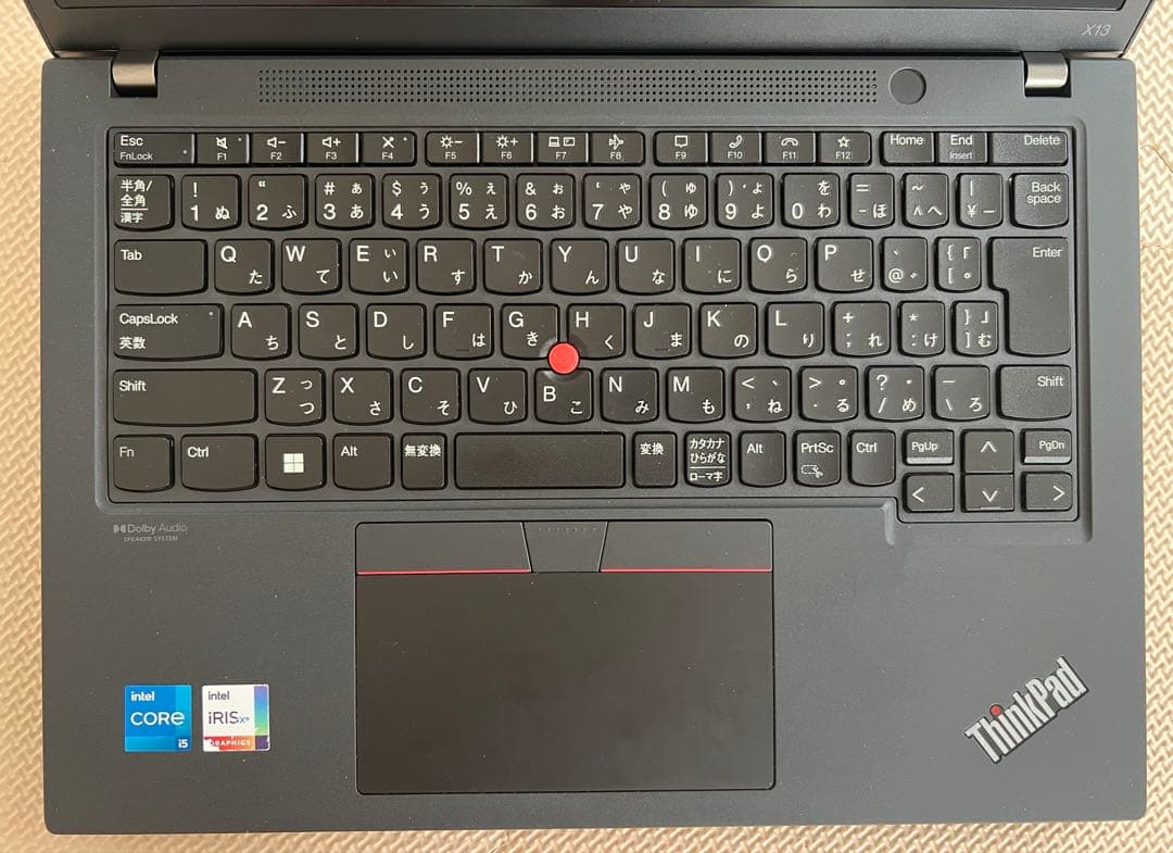Chromebook本体 Thinkpad X13 Gen 3