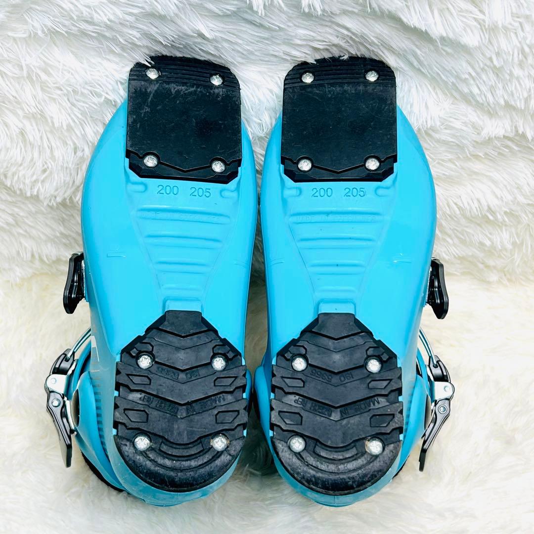 【美品】HEAD J2 ジュニアスキーブーツ 20cm〜20.5cm 水色