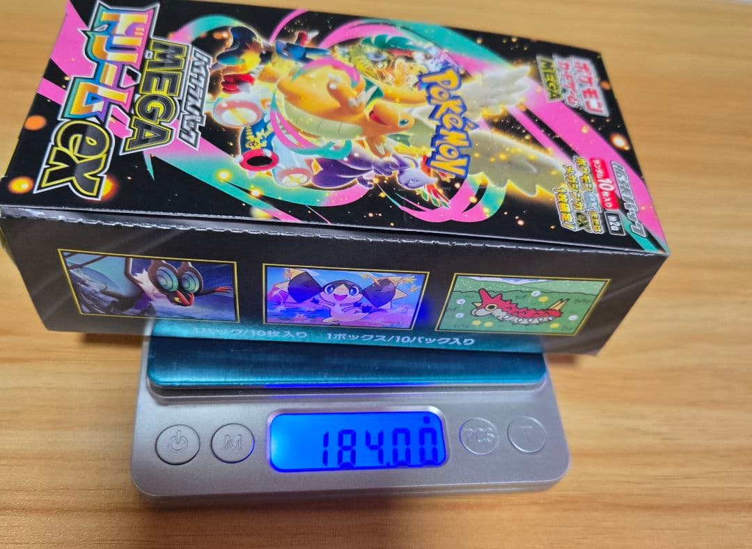 MEGAドリームex シュリンクなし 5BOX ポケモンカードゲーム