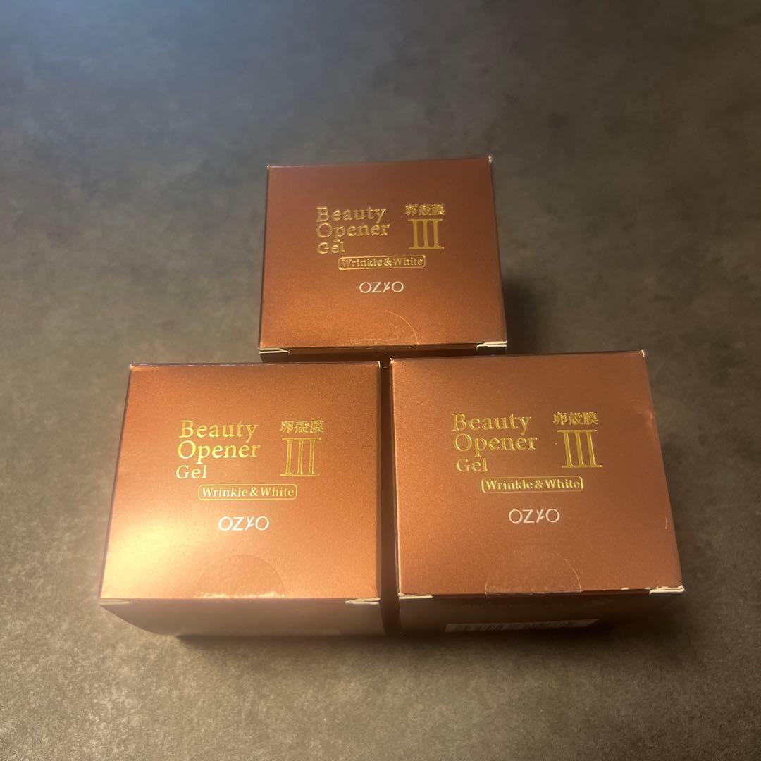 【新品未開封】【オージオ】ビューティーオープナージェル リンクル&ホワイト　3個