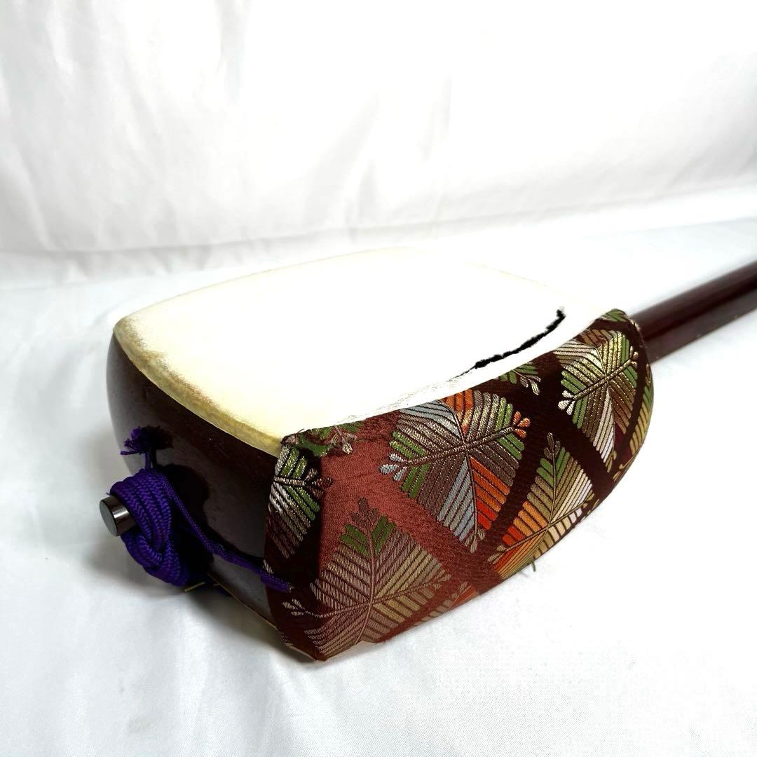 b*n様 三味線 中棹 東さわり ケース 歌集付き　オークション