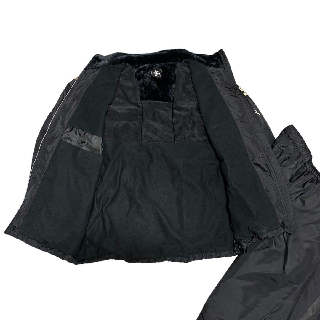 Mizuno ブレスサーモ 中綿ウォーマー 上下セット 防寒 2XL/XL
