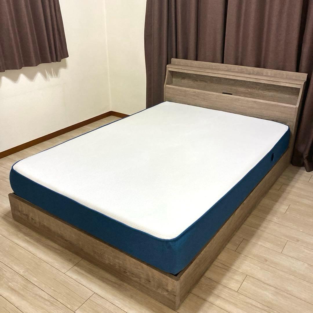 【自社配送エリア限定販売】美品！オリジナルコアラマットレス！ダブルサイズ！