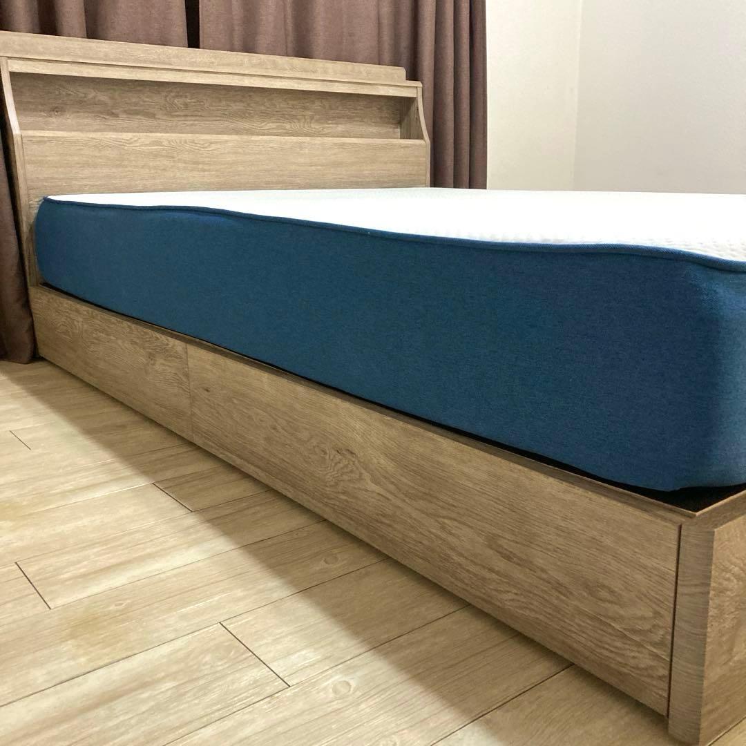 【自社配送エリア限定販売】美品！オリジナルコアラマットレス！ダブルサイズ！