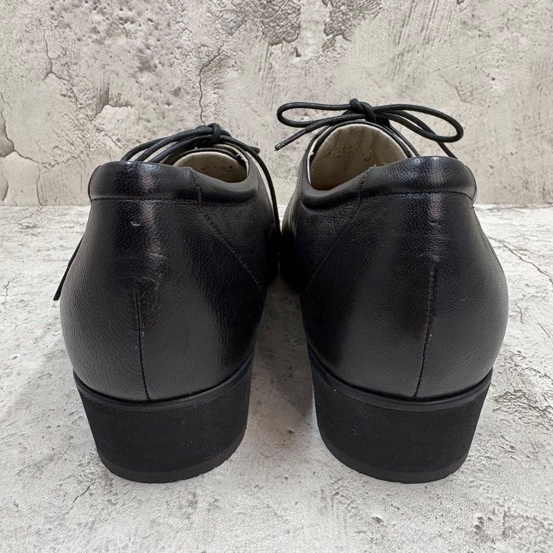 【未使用】PEDALA by asics レザーシューズ 黒 22.5 EEE