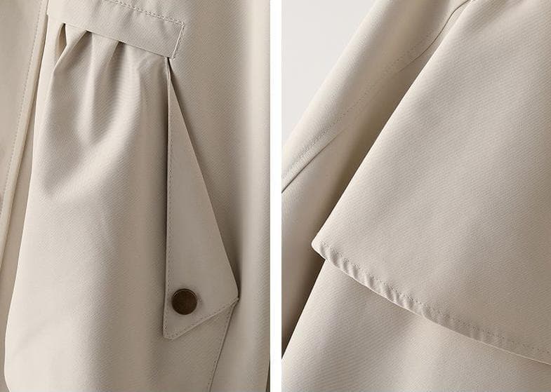 新品 ラビットファーライナーモッズコートフード付きラクーントリミング毛皮ファー