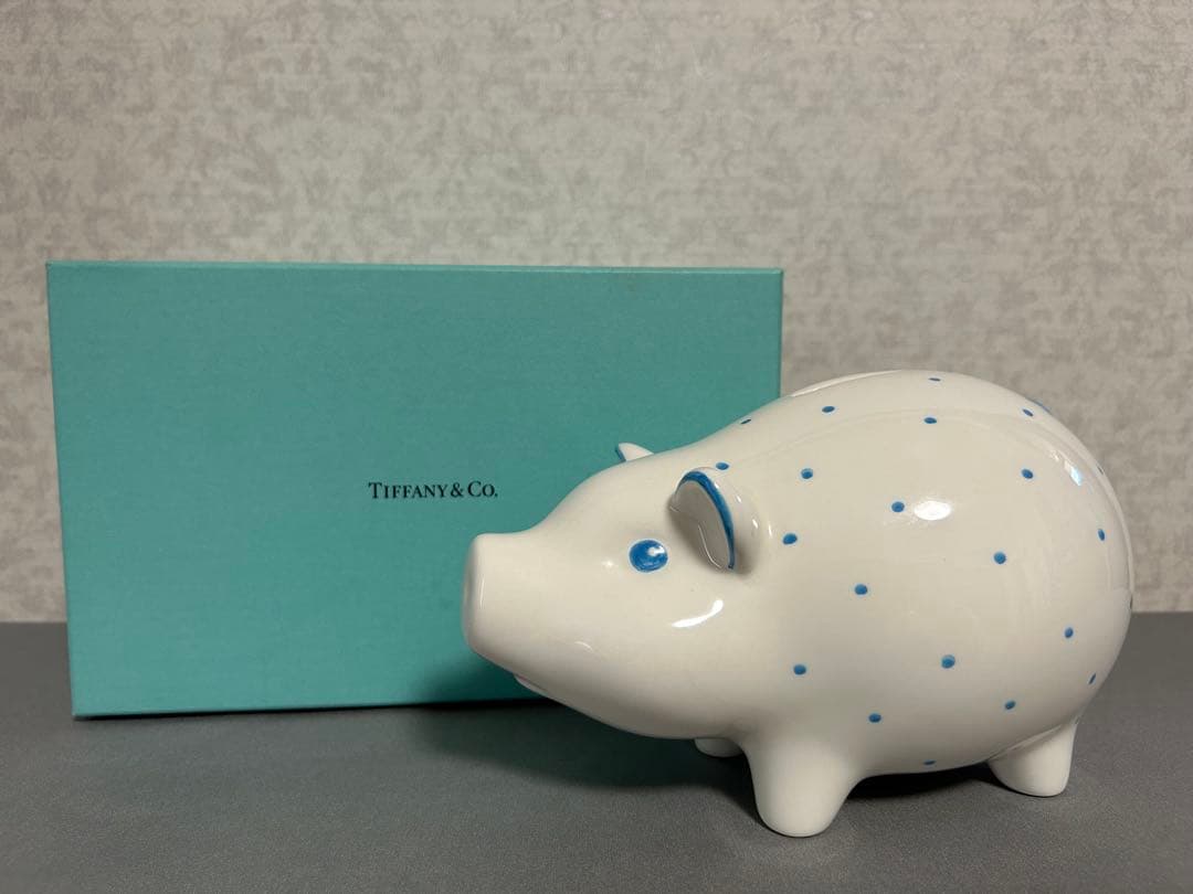 Tiffany ピギーバンク　【貯金箱】