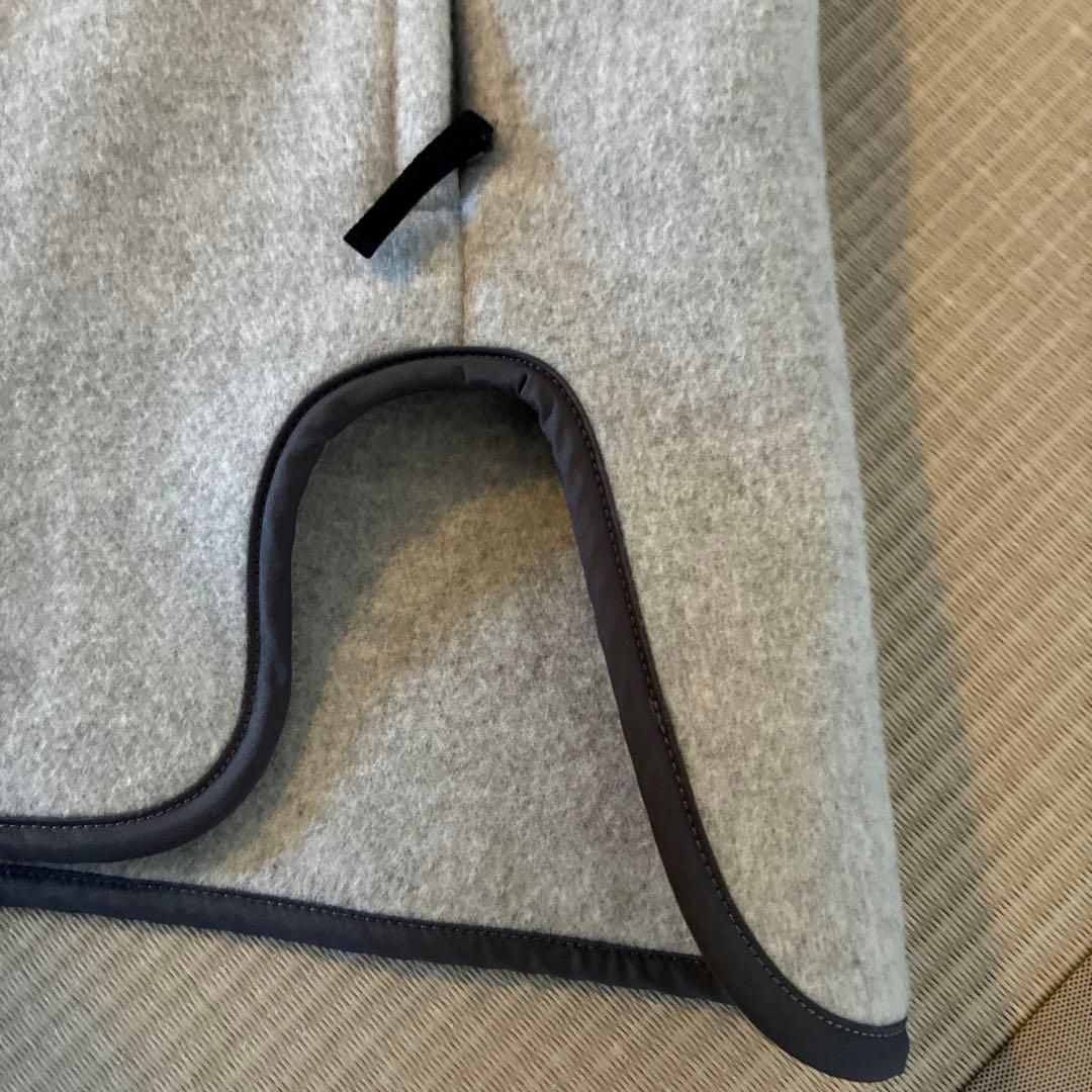 nagonstans asymmetry slit vest ベスト　グレー