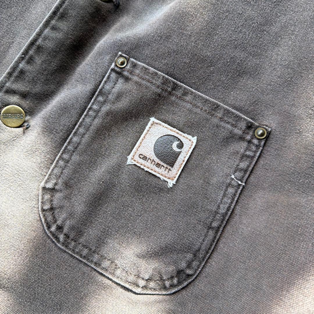 Carhartt ミシガンチョアコート USA製 ブラウングレー