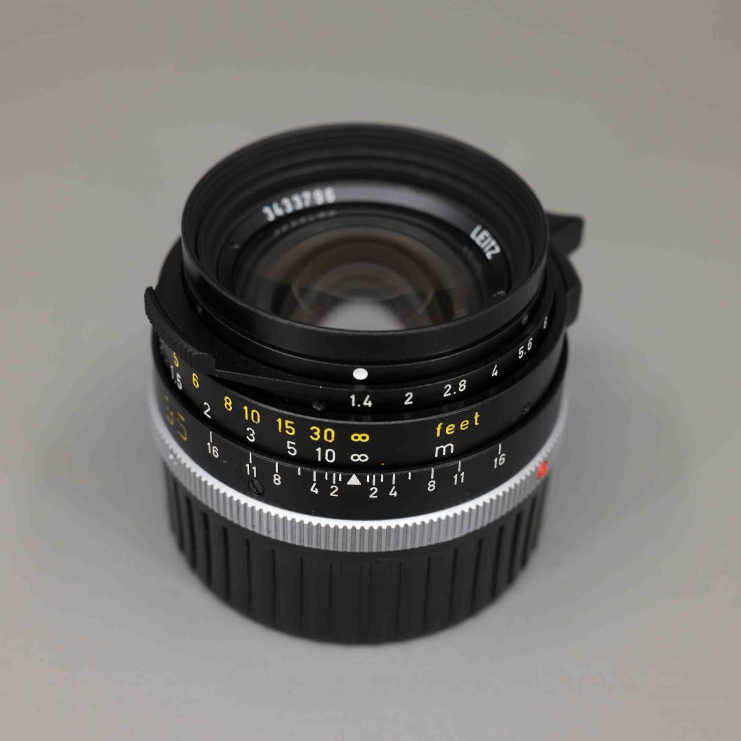 【美品】LEICA ズミルックス 35mm f1.4 2nd ストッパーなし